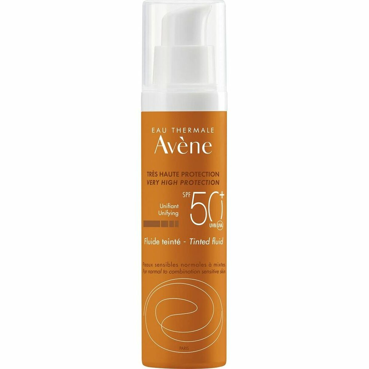 Protezione Solare Colorata Avene Tinted Fluid 50 ml Spf 50